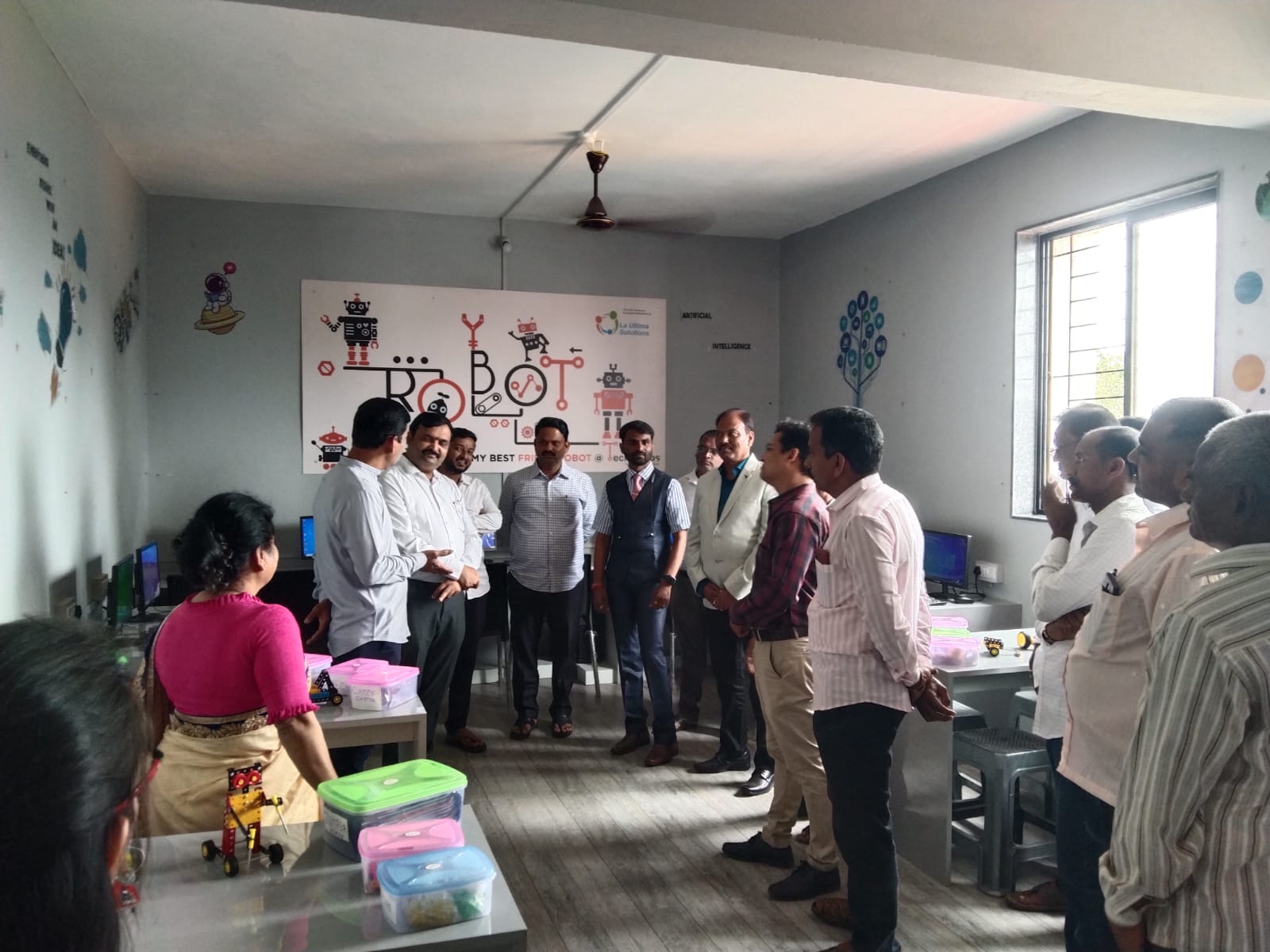 Inauguration Of Robotics Lab4 Kolhapur